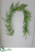 Silk Plants Direct Fern Garland - Green - Pack of 2