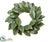 Magnolia Leaf Wreath - Green - Pack of 6