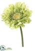 Silk Plants Direct Gerbera Daisy Spray - Green - Pack of 12