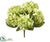 Hydrangea Bush - Green - Pack of 12