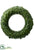 Magnolia Leaf Wreath - Green - Pack of 2