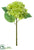 Hydrangea Spray - Green - Pack of 12