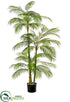 Silk Plants Direct Areca Palm Tree - Green - Pack of 1