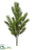 Pine Bush - Green - Pack of 6