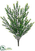 Silk Plants Direct Mini Boxwood Bush - Green - Pack of 12