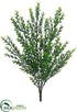 Silk Plants Direct Mini Boxwood Bush - Green - Pack of 6