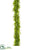 Silk Plants Direct Curly Fern Garland - Green - Pack of 2