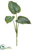 Silk Plants Direct Leaf Spray - Green - Pack of 12