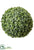 Silk Plants Direct Sedum Orb - Green - Pack of 2