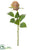 Rose Bud Spray - Rose Green - Pack of 12