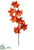 Cymbidium Orchid Spray Peach Cream - Orange - Pack of 6