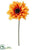 Gerbera Daisy Spray - Orange - Pack of 12