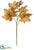 Maple Leaf Spray - Orange - Pack of 12