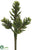 Senecio Spray - Green - Pack of 6