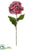 Hydrangea Spray - Crimson - Pack of 12