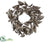 Magnolia Leaf Wreath - Silver Antique - Pack of 1