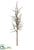 Silk Plants Direct Twig Branch - Brown Light - Pack of 12