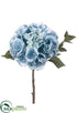 Silk Plants Direct Hydrangea Spray - Blue Two Tone - Pack of 12