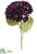 Silk Plants Direct Hydrangea Spray - Plum Two Tone - Pack of 12