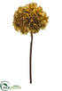 Silk Plants Direct Hydrangea Spray - Amber Two Tone - Pack of 12