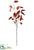 Eucalyptus Leaf Spray - Burgundy Two Tone - Pack of 12