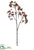 Apple Blossom Spray - Burgundy - Pack of 12