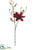 Magnolia Spray - Burgundy - Pack of 12