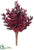 Soft Plastic Sedum Pick - Burgundy - Pack of 24