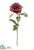 Rose Spray - Burgundy - Pack of 12