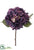 Hydrangea Spray - Purple - Pack of 12