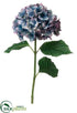 Silk Plants Direct Hydrangea Spray - Blue Purple - Pack of 12