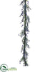 Silk Plants Direct Lavender, Fern Garland - Lavender Purple - Pack of 6