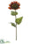 Sunflower Spray - Rust - Pack of 12