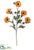 Daisy Spray - Rust - Pack of 12