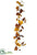 Grape Leaf Garland - Brown Rust - Pack of 6