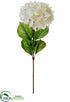 Silk Plants Direct Hydrangea Spray - Ivory - Pack of 12