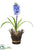 Silk Plants Direct Hyacinth - Lavender - Pack of 6