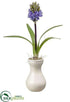 Silk Plants Direct Hyacinth - Lavender - Pack of 6