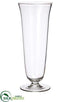 Silk Plants Direct Glass Vase - Clear - Pack of 1