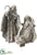 Holy Family - Brown Whitewashed - Pack of 2