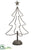 Metal Tree - Gray - Pack of 2