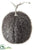 Tinsel Pumpkin - Brown Gray - Pack of 2