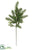 Pine Spray - Green Gray - Pack of 12