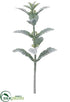 Silk Plants Direct Lamb's Ear Spray - Green Gray - Pack of 12