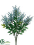 Silk Plants Direct Astilbe Bush - Blue - Pack of 12