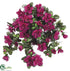 Silk Plants Direct Azalea Hanging Bush - Cerise - Pack of 6