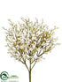 Silk Plants Direct Baby's Breath Bush - White - Pack of 24