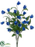 Silk Plants Direct Campanula Bush - Blue Delphinium - Pack of 6