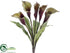 Silk Plants Direct Calla Lily Bush - Green - Pack of 6