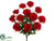 Carnation Bush - Red - Pack of 12